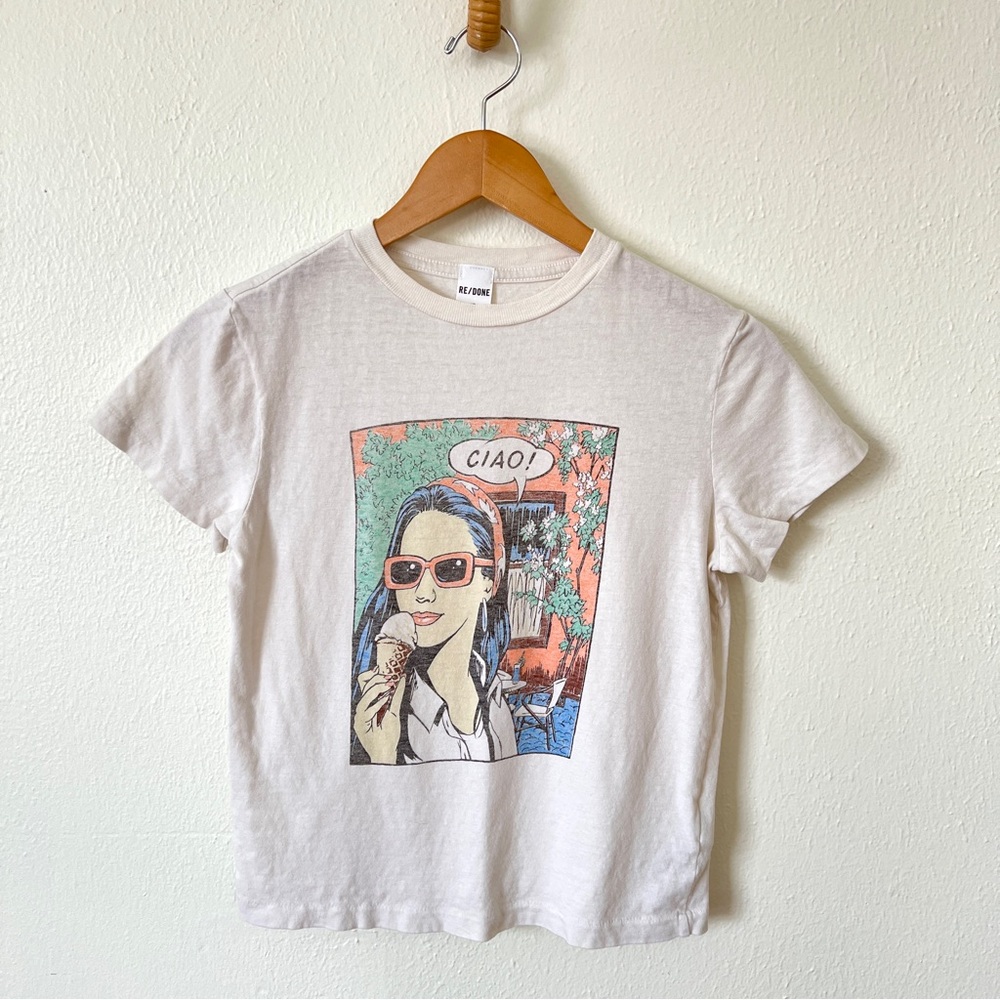Re/Done Classic Ciao Tee - Picture 3 of 10